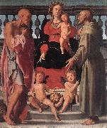 Madonna and Child with Two Saints Pontormo